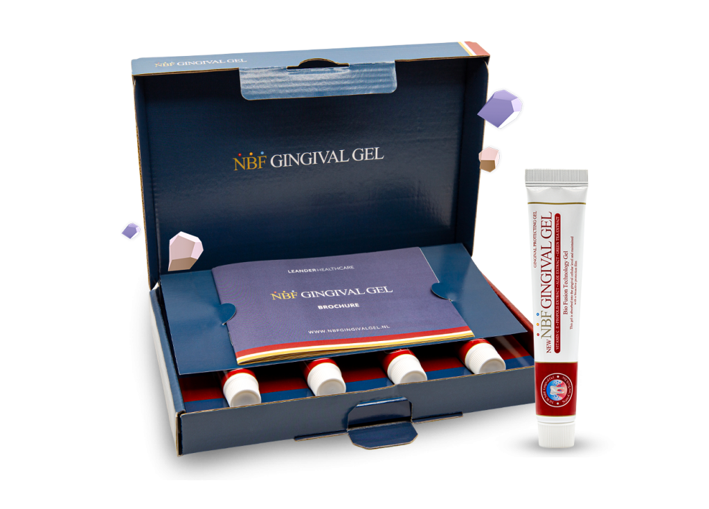 1 tube nbf gingival gel met open productdoos